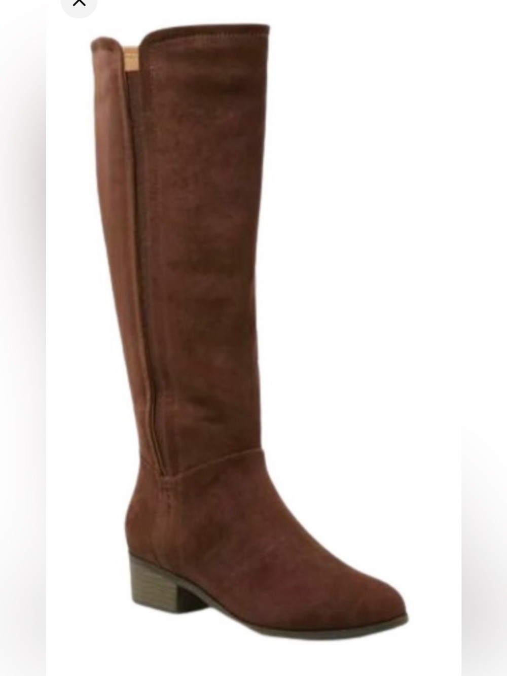 Universal Thread Brielle Tall Riding Boots Brown Faux Suede NWT Sz 9.5